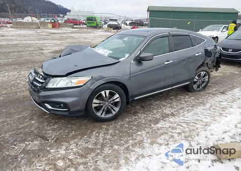 2015 Honda Crosstour Ex-L V6 из США, поврежденный, VIN 5J6TF2H53FL002754